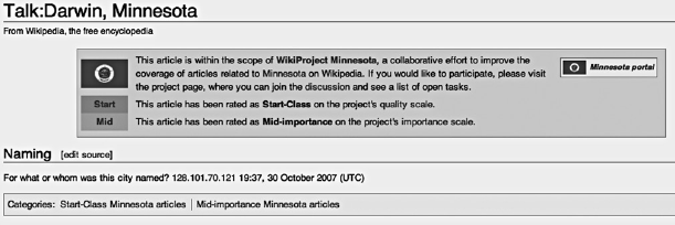A webpage with a banner across the top. Certain words are bolded.