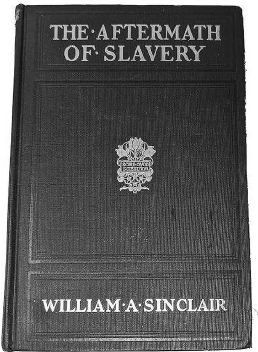 Two-page title spread of Reconstruction in South Carolina book. The left page is John S. Reynolds’s portrait.