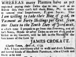 A printed bulletin on plain paper.