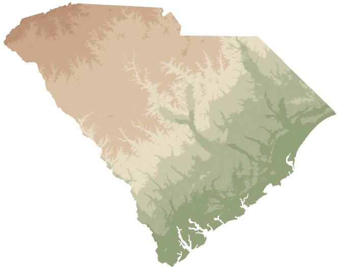 An elevation scale with measurements from 0 to 1,085 meters and 0 to 3,560 feet.