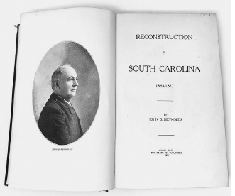 The Birth of a Nation photoplay cover with a white cloaked clansman on a white cloaked horse and a woman on a black horse.