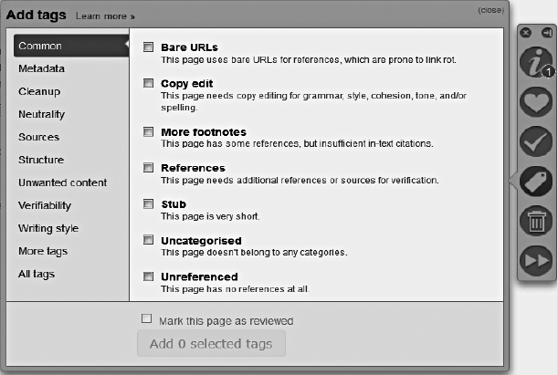 On the left, a sidebar of menu options. Center, a series of selectable options. Right, various icons.